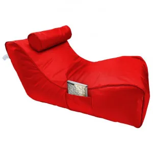 Panama Fabric Indoor / Outdoor Bean Bag Cover, Red by Mio Lusso, a Bean Bags for sale on Style Sourcebook