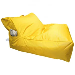 Calayan Fabric Indoor / Outdoor Bean Bag Cover, Yellow by Mio Lusso, a Bean Bags for sale on Style Sourcebook