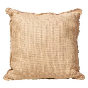 Rover Jute Floor Cushion, 75cm, Natural by Casa Uno, a Cushions, Decorative Pillows for sale on Style Sourcebook