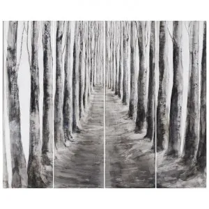 Poplar Forest Hand Painted Timber Wall Art, 180cm by Superb Lifestyles, a Artwork & Wall Decor for sale on Style Sourcebook