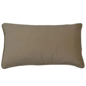 Bondi Velvet Lumbar Cushion Cover, Sand by COJO Home, a Cushions, Decorative Pillows for sale on Style Sourcebook