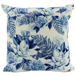 Hamptons Floral Linen Scatter Cushion by NF Living, a Cushions, Decorative Pillows for sale on Style Sourcebook