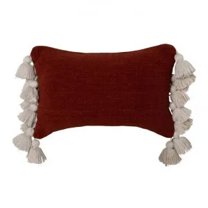 Janey Chenille Lumbar Cushion, Brick by j.elliot HOME, a Cushions, Decorative Pillows for sale on Style Sourcebook