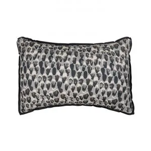 Pebble Cotton Lumbar Cushion, Midnight by French Country Collection, a Cushions, Decorative Pillows for sale on Style Sourcebook