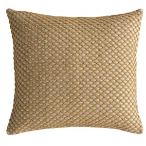 Potosi Cotton Euro Cushion, Ochre by Casa Bella, a Cushions, Decorative Pillows for sale on Style Sourcebook