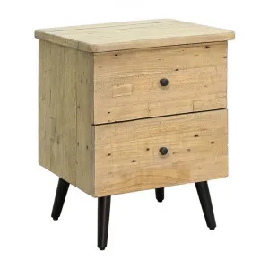 Valletta Reclaimed Timber Bedside Table by PGT Reclaimed, a Bedside Tables for sale on Style Sourcebook