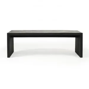 Sheldon Teak Timber Coffee Table, 120cm, Black by Ambience Interiors, a Coffee Table for sale on Style Sourcebook