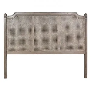 Marlo Rattan & Timber Bed Headboard, Queen by Provencal Treasures, a Bed Heads for sale on Style Sourcebook