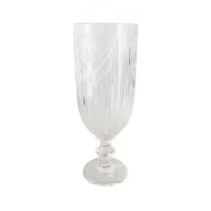 Sunrise Cut Glass Hurricane, Large by French Country Collection, a Lanterns for sale on Style Sourcebook