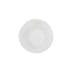 Ecoche Stoneware Salt Bowl, White by French Country Collection, a Bowls for sale on Style Sourcebook