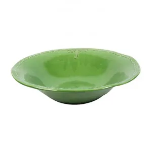 Ecoche Stoneware Salad Bowl, Small, Green by French Country Collection, a Bowls for sale on Style Sourcebook