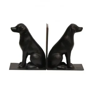 Helios Cast Iron Labrador Bookend Set by French Country Collection, a Desk Decor for sale on Style Sourcebook