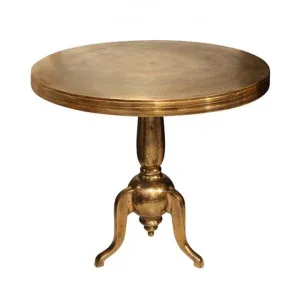 Harvey Metal Round Occasional Table, 77cm by Provencal Treasures, a Dining Tables for sale on Style Sourcebook