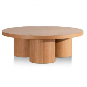 Levante Wooden Round Coffee Table, 100cm, Natural by Conception Living, a Coffee Table for sale on Style Sourcebook