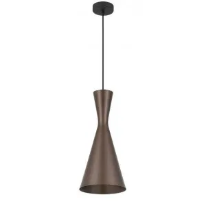 Flero Metal Pendant Light, Small, Bronze by Telbix, a Pendant Lighting for sale on Style Sourcebook