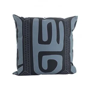 Inverness Outdoor Scatter Cushion, Black / Grey by NF Living, a Cushions, Decorative Pillows for sale on Style Sourcebook