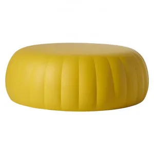 Slide Gelee Round Ottoman / Coffee Table, Yellow by Slide, a Coffee Table for sale on Style Sourcebook