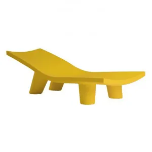 Slide Low Lita Sun Lounge, Saffron Yellow by Slide, a Outdoor Sunbeds & Daybeds for sale on Style Sourcebook