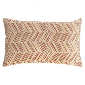 Yossena Striped Organic Cotton Lumbar Cushion Cover (Cover Only) by El Diseno, a Cushions, Decorative Pillows for sale on Style Sourcebook