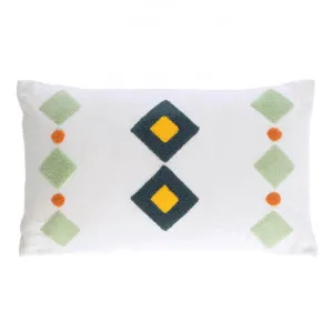 Massac Cotton Lumbar Cushion Cover (Cover Only) by El Diseno, a Cushions, Decorative Pillows for sale on Style Sourcebook