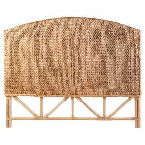 Laguna Water Hyacinth & Rattan Bed Headboard, King by Xavier Furniture, a Bed Heads for sale on Style Sourcebook