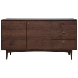 Hogue American Walnut 2 Door 3 Drawer Sideboard, 155cm by Millesime, a Sideboards, Buffets & Trolleys for sale on Style Sourcebook