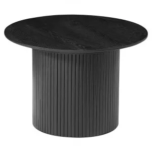 Blanco Wooden Round Side Table, Black by Brighton Home, a Side Table for sale on Style Sourcebook