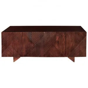 Cardiff Mango Wood 4 Door Sideboard, 177cm by Chateau Legende, a Sideboards, Buffets & Trolleys for sale on Style Sourcebook