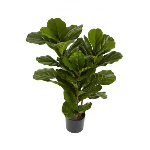 Potted Artificial Fiddle Leaf Fig Tree, 93cm by Florabelle, a Plants for sale on Style Sourcebook