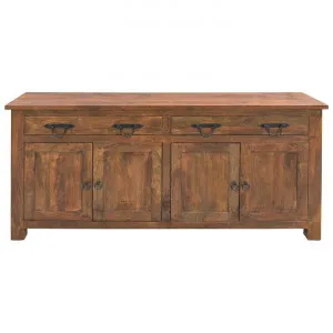 Harwinton II Mango Wood 4 Door 2 Drawer Buffet Table, 180cm by Dodicci, a Sideboards, Buffets & Trolleys for sale on Style Sourcebook