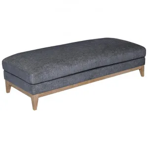 Princeton Fabric Ottoman, Dary Grey by Dodicci, a Ottomans for sale on Style Sourcebook