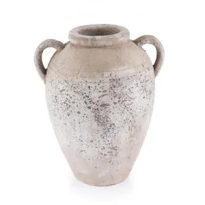 Stetson Ceramic Urn Vase, Large, Antique White by Casa Sano, a Vases & Jars for sale on Style Sourcebook