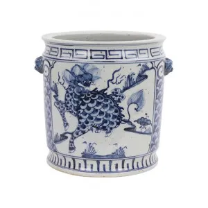 Kirin Porcelain Planter Pot by Florabelle, a Plant Holders for sale on Style Sourcebook