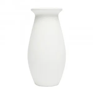 Agios Vase White - 30cm by James Lane, a Vases & Jars for sale on Style Sourcebook