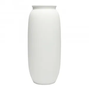Kavos Vase White - 60cm by James Lane, a Vases & Jars for sale on Style Sourcebook