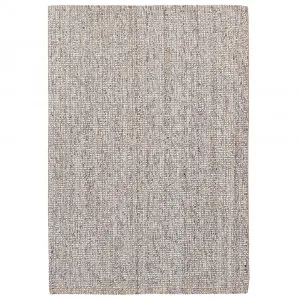 Boucle Wool Rug Marled Grey - 160 x 230cm by James Lane, a Contemporary Rugs for sale on Style Sourcebook