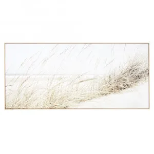 Breezy Beach Framed Canvas  - 146cm x 67cm by James Lane, a Painted Canvases for sale on Style Sourcebook