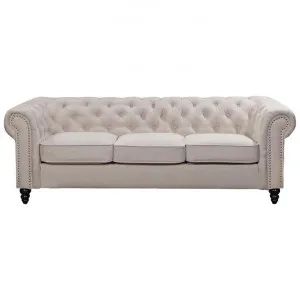 Carville Fabric Chesterfield Sofa, 3 Seater by Dodicci, a Sofas for sale on Style Sourcebook