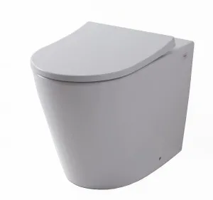 Rimini Rimless Wall Faced Pan & Seat by Cob & Pen, a Toilets & Bidets for sale on Style Sourcebook