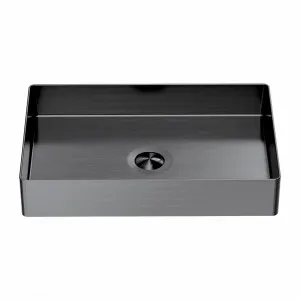 Nero Opal Stainless Steel Basin Rectangular Graphite NRB3555GR by NERO, a Basins for sale on Style Sourcebook