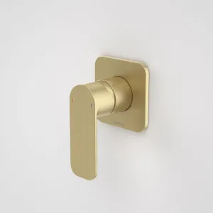 Caroma Luna Bath/Shower Mixer Brushed Brass by Caroma, a Bathroom Taps & Mixers for sale on Style Sourcebook