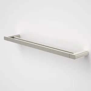 Caroma Luna Double Towel Rail Brushed Nickel by Caroma, a Towel Rails for sale on Style Sourcebook