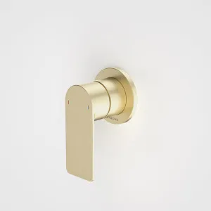 Caroma Urbane II Bath/Shower Mixer Round Brushed Brass by Caroma, a Bathroom Taps & Mixers for sale on Style Sourcebook