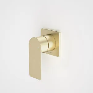 Caroma Urbane II Bath/Shower Mixer Square Brushed Brass by Caroma, a Bathroom Taps & Mixers for sale on Style Sourcebook