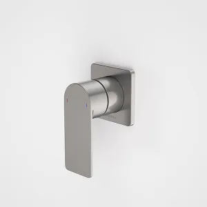 Caroma Urbane II Bath/Shower Mixer Square Gunmetal by Caroma, a Bathroom Taps & Mixers for sale on Style Sourcebook