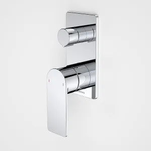 Caroma Urbane II Bath/Shower Mixer with Diverter Rectangle Chrome by Caroma, a Bathroom Taps & Mixers for sale on Style Sourcebook