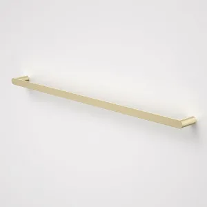 Caroma Urbane II Single Towel Rail 825mm Brushed Brass by Caroma, a Towel Rails for sale on Style Sourcebook
