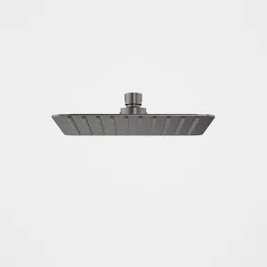 Caroma Urbane II Square Rain Shower Head 200mm Gunmetal by Caroma, a Shower Heads & Mixers for sale on Style Sourcebook