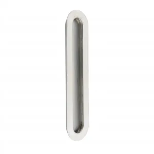 Lane Flush Pull Radius 220mm Satin Stainless Steel by Lane, a Door Knobs & Handles for sale on Style Sourcebook