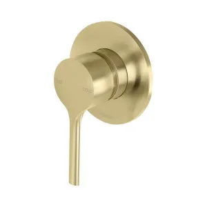 Phoenix Vivid Slimline Oval Shower/Wall Mixer Brushed Gold by PHOENIX, a Bathroom Taps & Mixers for sale on Style Sourcebook